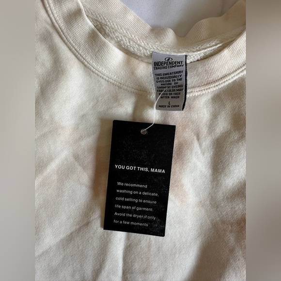 NEW The Mama Label MAMA Size Large Sweater - Picture 2 of 4